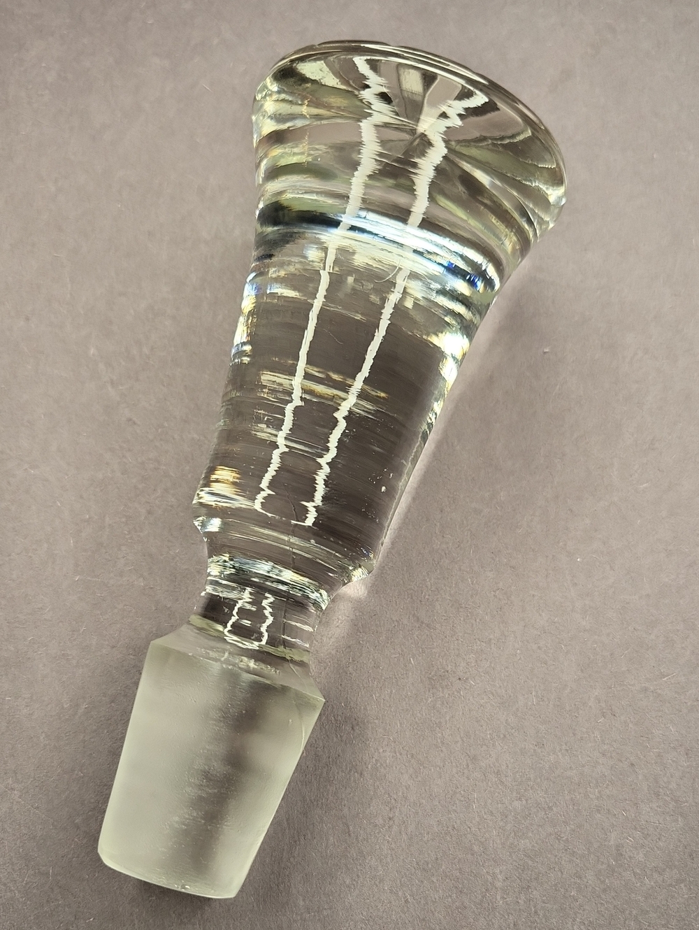 Clear Glass Decanter Stopper